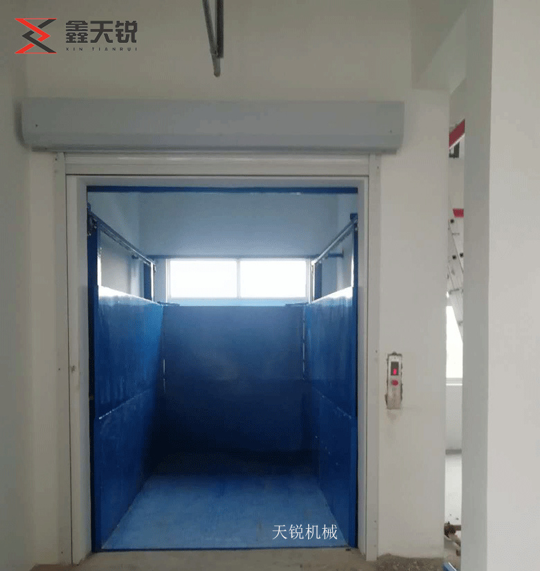林芝上货专用导轨式升降货梯